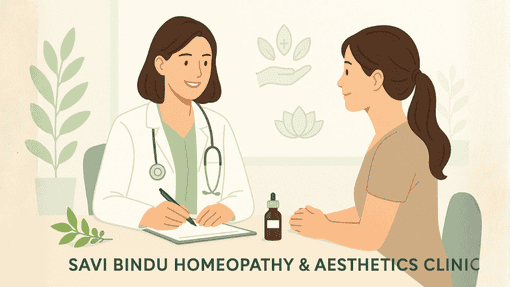 How Savi Bindu Homeopathy & Aesthetics Clinic Treats Skin Issues