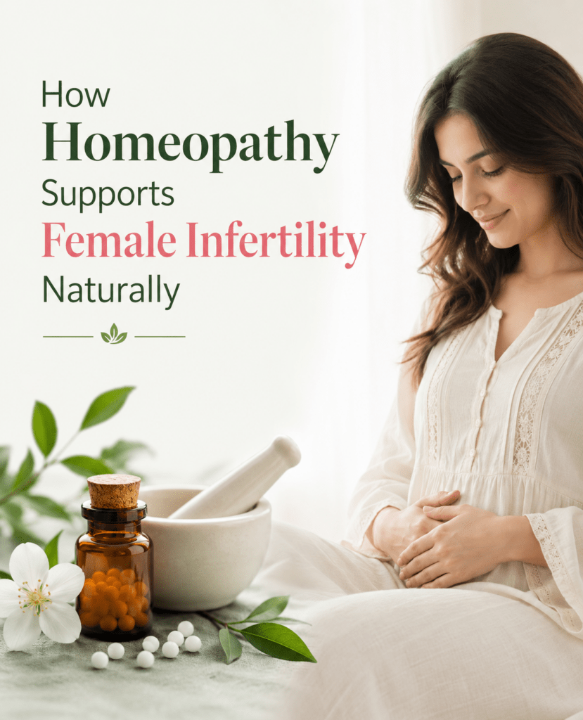 How Homeopathy Supports Female Infertility Naturally