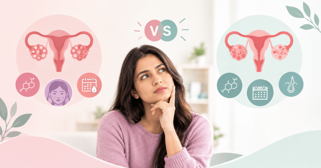 PCOS vs PCOD