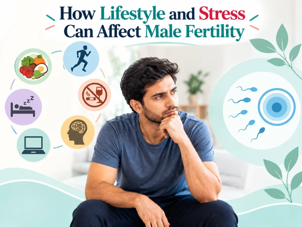 How Lifestyle and Stress Can Affect Male Fertility